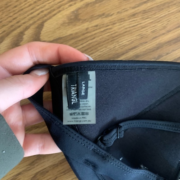 Triangle swim bathing suit top - Picture 2 of 4